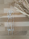 Cake Topper Mariage - Ta silhouette