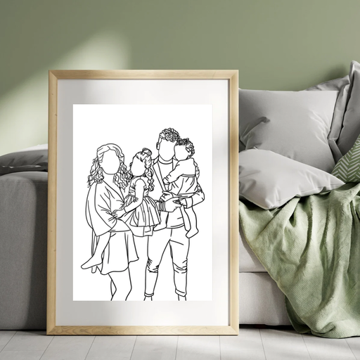Dessin de silhouette personnalisée - Format numérique