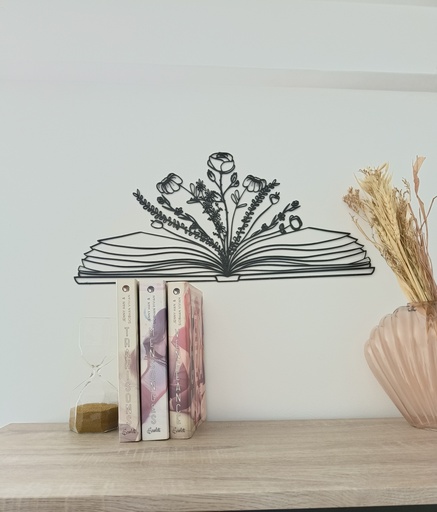 Livre en fleurs